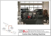 びんの詰物ラインのための高容量のカートンのパッキング機械/場合の建設者機械