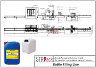 網が付いている10-20L潤滑油のFilllingラインは充填機、ジェリーの缶のおおう機械、ドラムのための分類機械の重量を量る