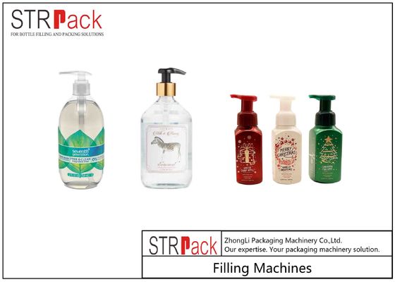 びん自動高精度PLCは液体石鹸/手のSanitizer/シャワーのゲルの満ちるおおう機械無菌Filを制御した