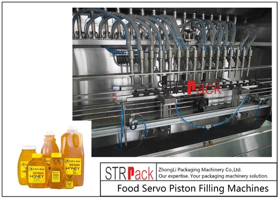 自動蜂蜜ソース クリームのゲルののりの充填機Noise≤70dB次元1000*800*1800mm