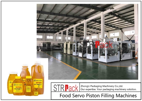 自動蜂蜜ソース クリームのゲルののりの充填機Noise≤70dB次元1000*800*1800mm